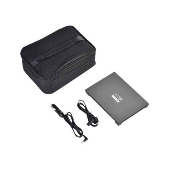 12V Car Lunch Box Heater | Portable Electric Food Warmer with Aluminum Foil