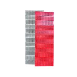 Double-Sided Aluminum Foil Egg Crate Sleeping Pad - Thick Waterproof Camping Mat for Outdoor