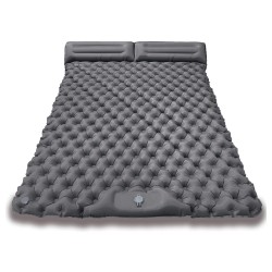 Ultralight TPU Double Sleeping Pad - Portable Inflatable Camping Mat for Outdoor