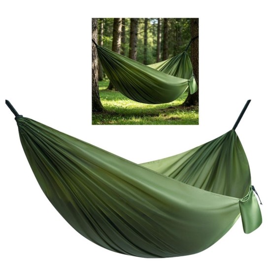 Large Size Camping Bed Hammock Breathable Compacts Foldable Travel Hammock Easy Transport for