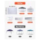 10x10ft Waterproof Pop Up Canopy Tent with UV Protection & Detachable