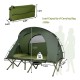 2-Person Waterproof Camping Tent with Durable Rainfly for Outdoor