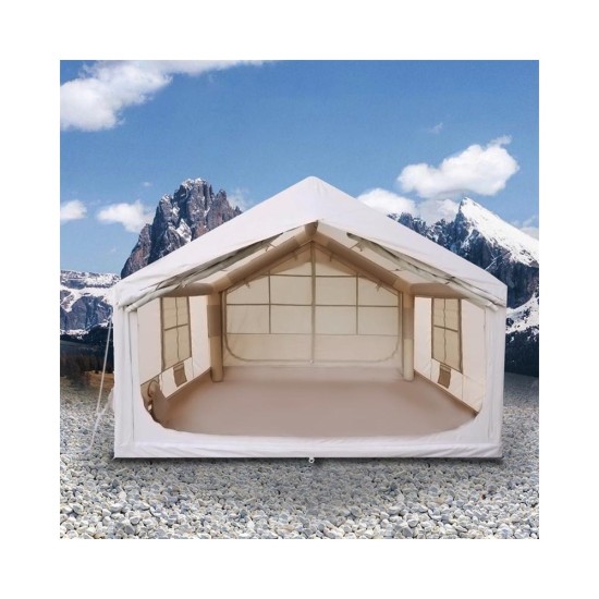 Quick Setup TPU Air Beam Tent - Waterproof 3000mm, Blow Up Adventure Tent for Festivals &