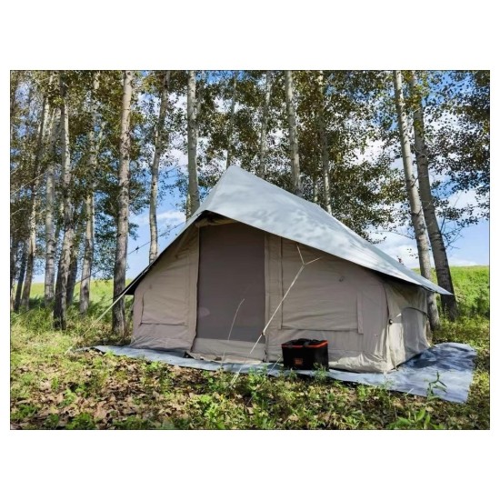 Hunting Inflatable Tent - Camper Style, Portable Camping Inflatable Shelter with Rain Poncho