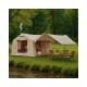 12-Person Outdoor Inflatable Tent, 400x300x210cm Spacious Structure with Easy Carry Bag - Camping Picnic