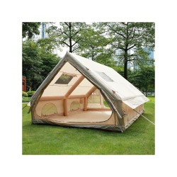 Inflatable Camping Shelter Tent - Large Outdoor Family Tent, Easy Setup Portable Air Tent for Camping, Hiking, and