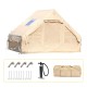 6.3㎡ Family Camping Inflatable Tent - Windproof, Rainproof & Fully Automatic Setup for Weekend
