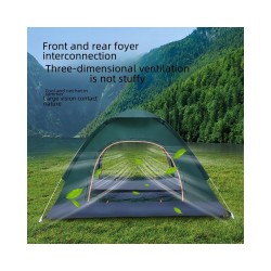 3-4 Person Pop-Up Tent | Instant Setup, UV & Insect Protection, Family Camping & Indoor