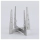 Durability Windproofed Camp Alcohols Stove Portables Antislip Base Stove for Secure Outdoor
