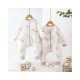 Baby Winter Sleeping Bag with 120g Cotton Fill - Zip-Up Footed Pajamas for Newborns &