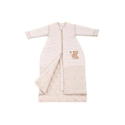 Baby Sleeping Bag - All-Season 100% Cotton Quilted Wearable Blanket with Removable Inner
