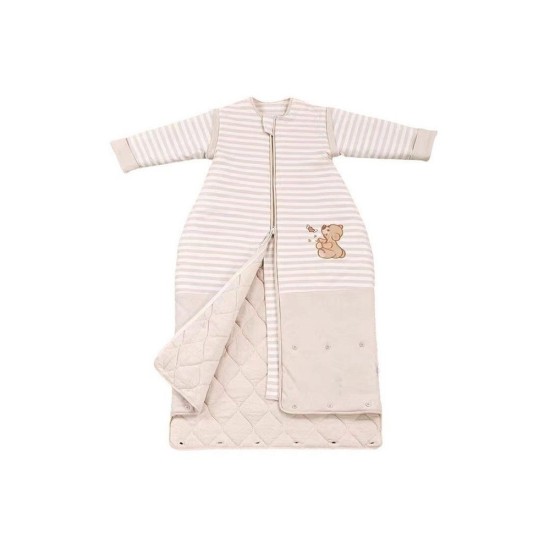 Baby Sleeping Bag - All-Season 100% Cotton Quilted Wearable Blanket with Removable Inner