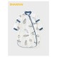 DUUDUU Double-Layer All-in-One Baby Sleep Sack - 100% Cotton, Anti-Kick, All-Season Infant Sleeping Bag (A-Class