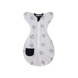 Baby Sleep Sack, Arms-Up Swaddle Sleep Sack, Baby Wearable Blanket, 4-Season Anti-Kick Sleeping Bag for Infants &