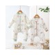 Baby Winter Sleep Sack 120g Quilted Wearable Blanket, Zip-Up Footed Sleeping Bag for Infants & Toddlers, Detachable