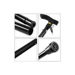 Ultralight Aluminum Hiking Poles - Collapsible Trekking Poles with Anti-Slip Grip & Ergonomic Design for Outdoor