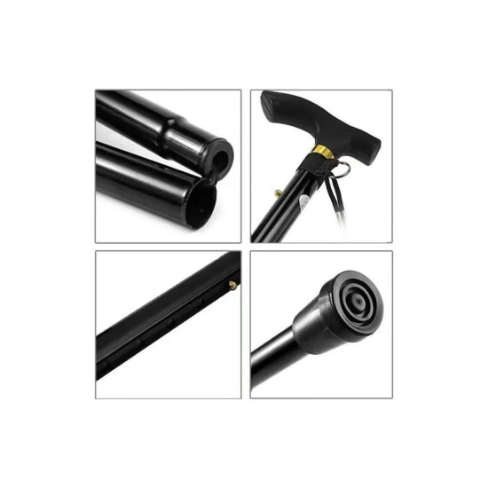 Ultralight Aluminum Hiking Poles - Collapsible Trekking Poles with Anti-Slip Grip & Ergonomic Design for Outdoor