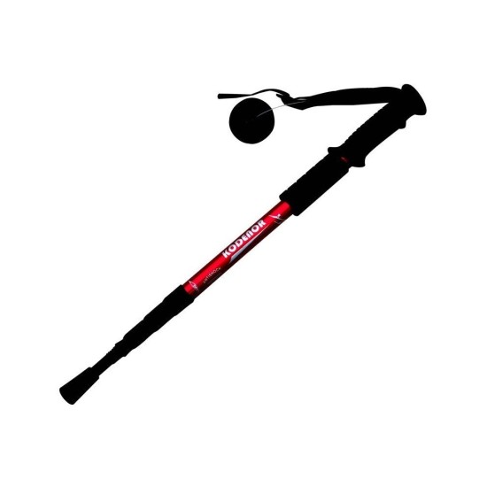 Kodenuo 6061 Aluminum Alloy Telescopic Hiking Poles - 3 & 4 Section Straight/T-Shaped Handle Walking Sticks for