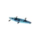 2-Person Inflatable Kayak: 700LB Capacity, Durable & Portable for Easy